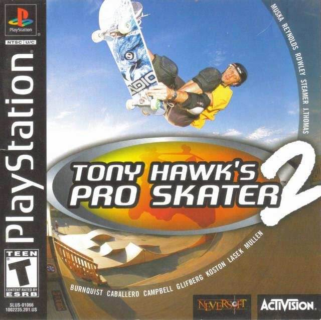 Tony Hawk's Pro Skater 2 (Playstation) - Game Manual Only