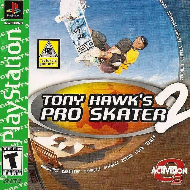 Tony Hawk's Pro Skater 2 (Greatest Hits) (Playstation) - Game Manual Only