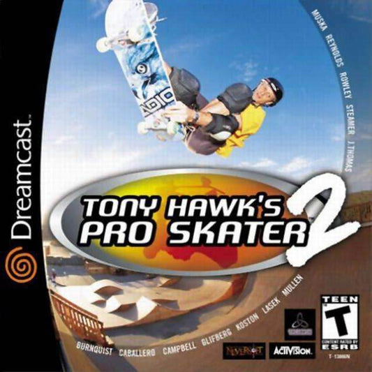 Tony Hawk's Pro Skater 2 (Sega Dreamcast) - Game Manual Only