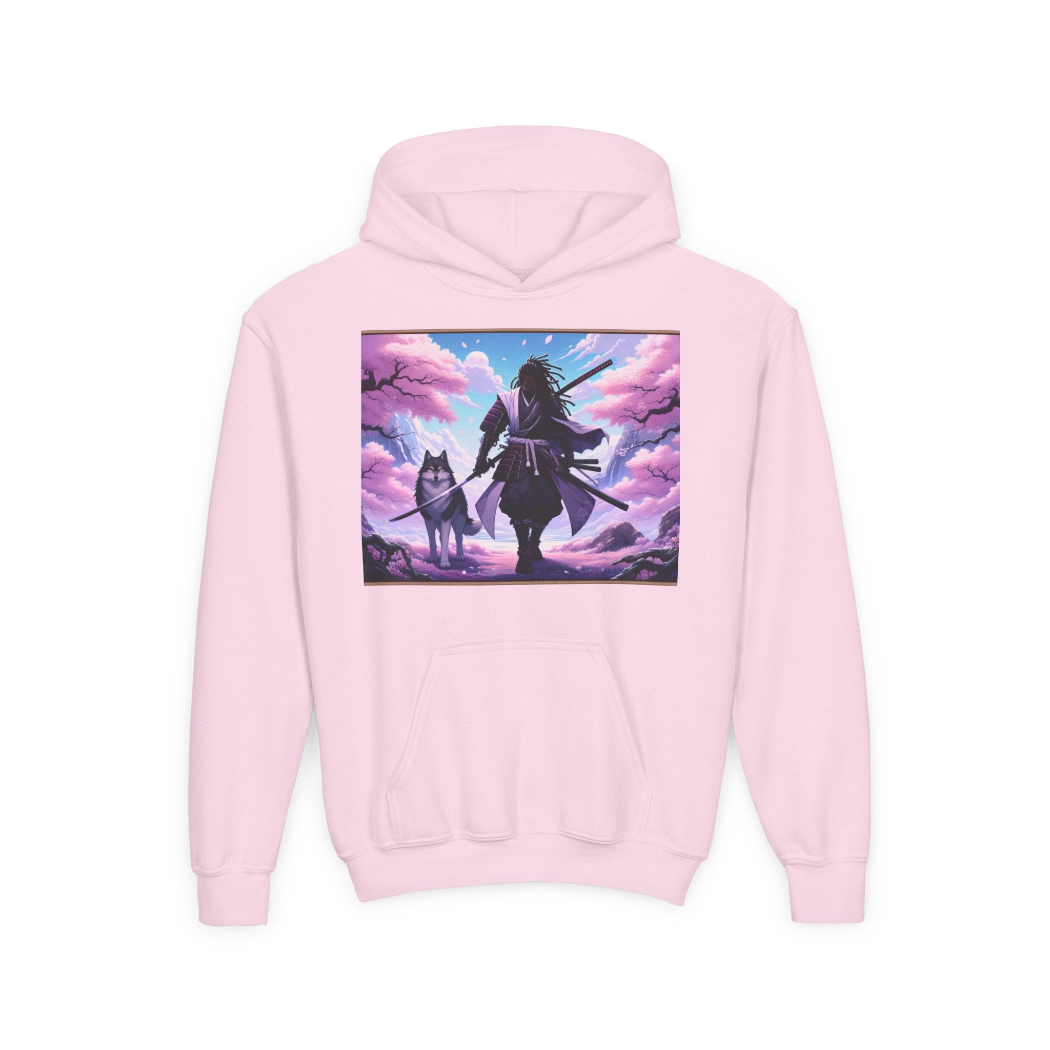 Walking The Wolves to Battle Youth Hooded Sweatshirt