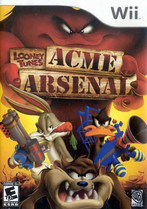 Looney Tunes Acme Arsenal (Wii) - Game Manual Only