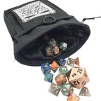 Dice Giveth and Taketh Deluxe Dice Bag - Light Brown