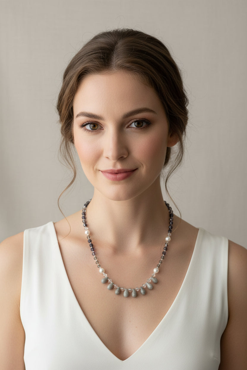 Celtic Dawn Crystal Necklace