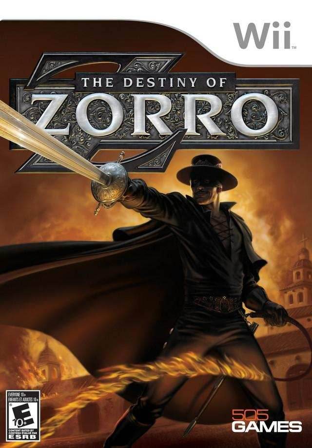 The Destiny of Zorro (Wii) - Game Manual Only