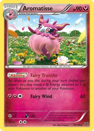 Aromatisse 093/146 - XY Base Set Holofoil