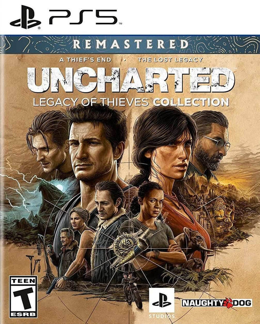 Uncharted: Legacy of Thieves Collection (Playstation 5) - Game Only