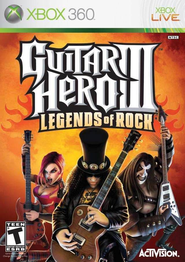 Guitar Hero III: Legends of Rock (Xbox 360) - Game Manual Only