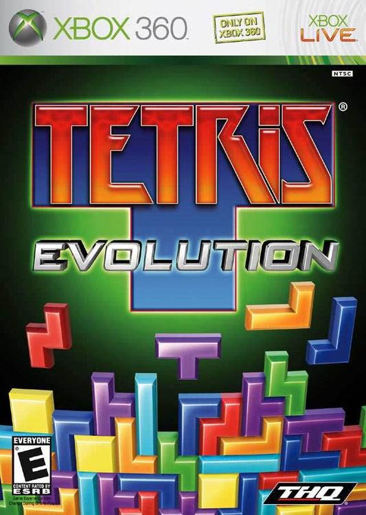 Tetris Evolution (Xbox 360) - Game Manual Only