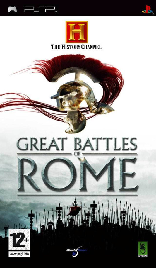 The History Channel: Great Battles of Rome [European Import] (PSP) - Game Manual Only