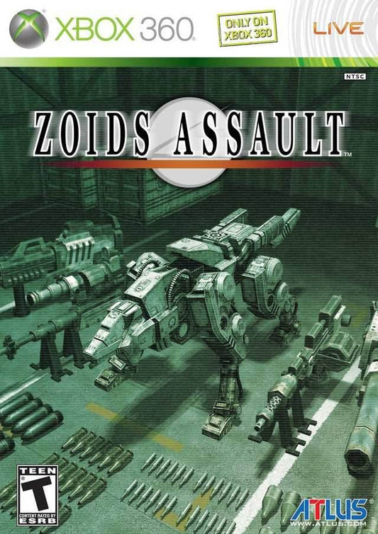 Zoids Assault (Xbox 360) - Game Manual Only