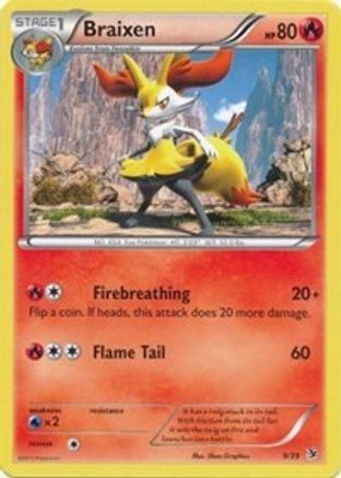 Braixen 009/39 - Kalos Starter Set