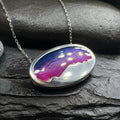Purple Skies Northern Lights Necklace