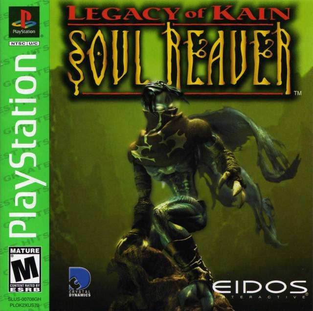 Legacy Of Kain: Soul Reaver (Greatest Hits) (Playstation) - Game Manual Only