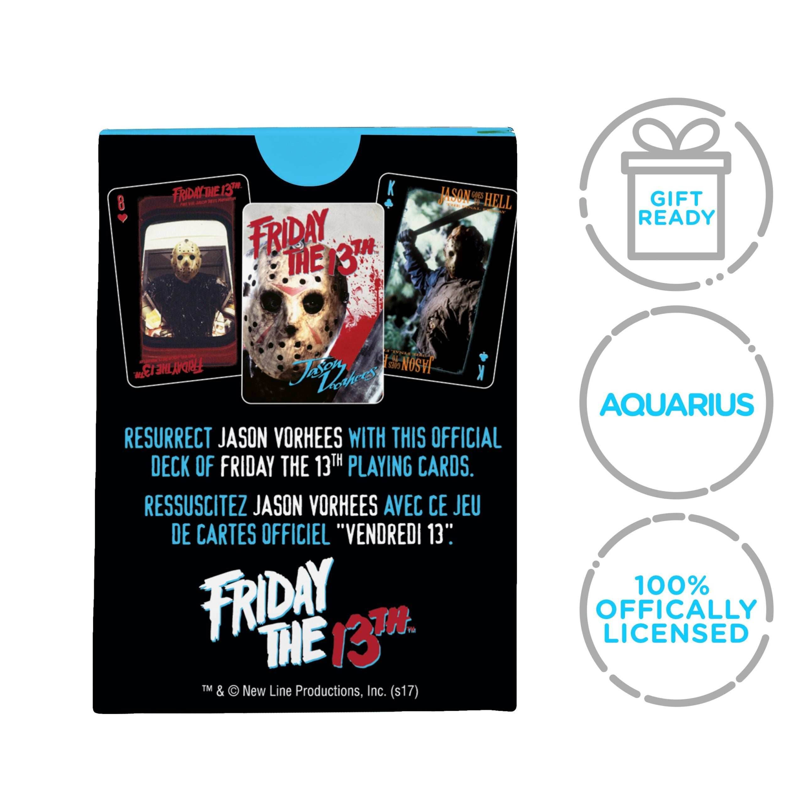 Aquarius Playing Cards: Jason Voorhees - Friday the 13th - 