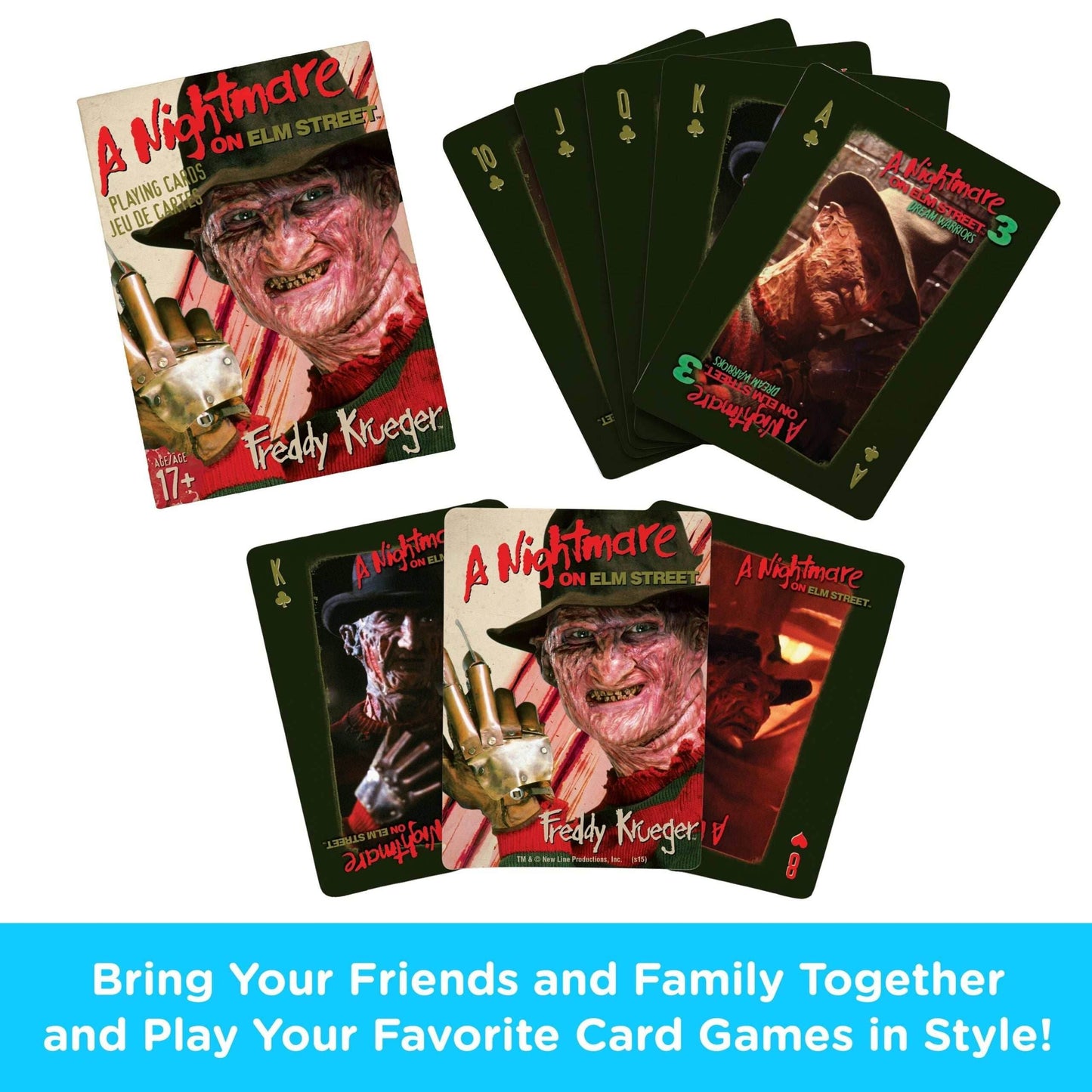 Aquarius Playing Cards: A Nightmare on Elm Street - 