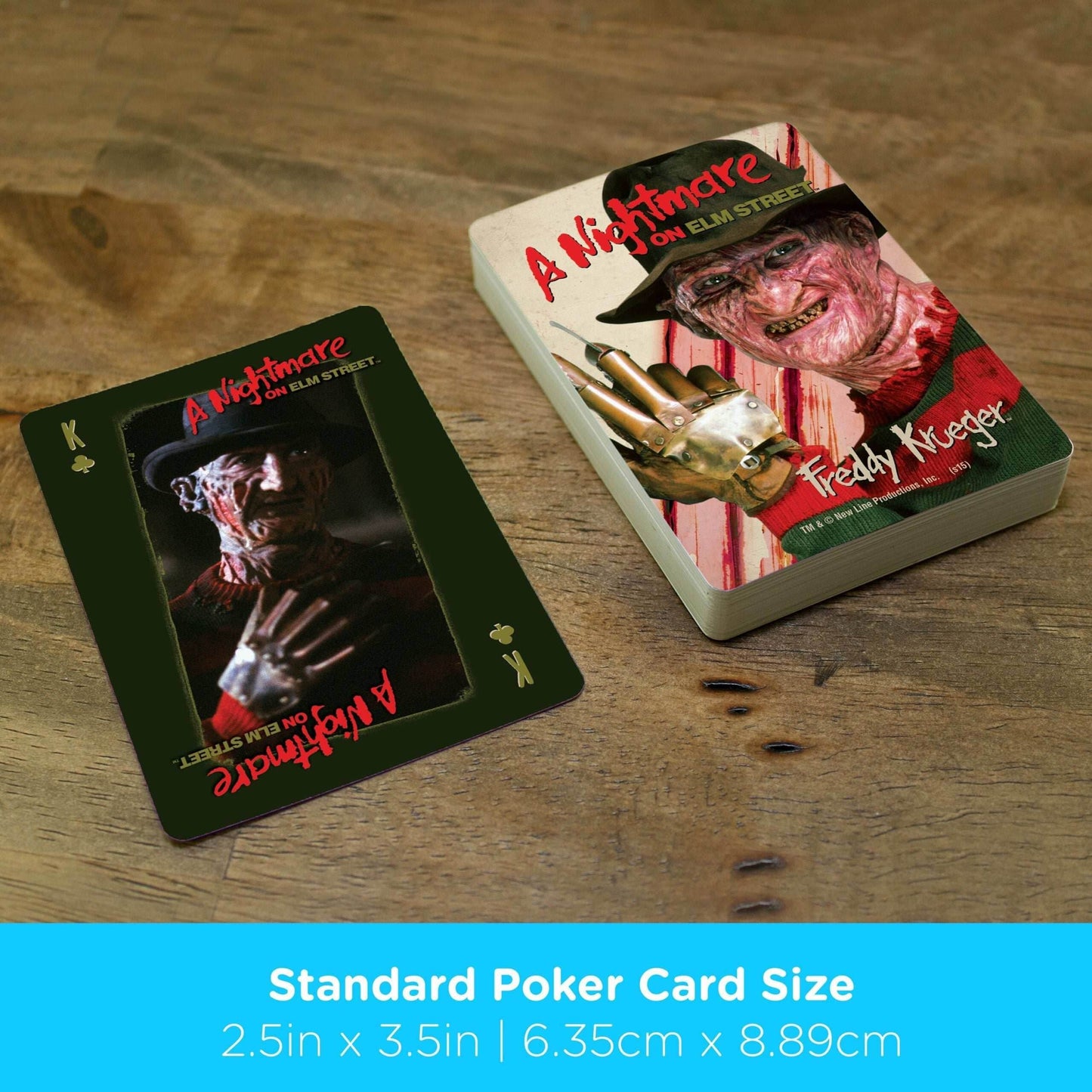 Aquarius Playing Cards: A Nightmare on Elm Street - 