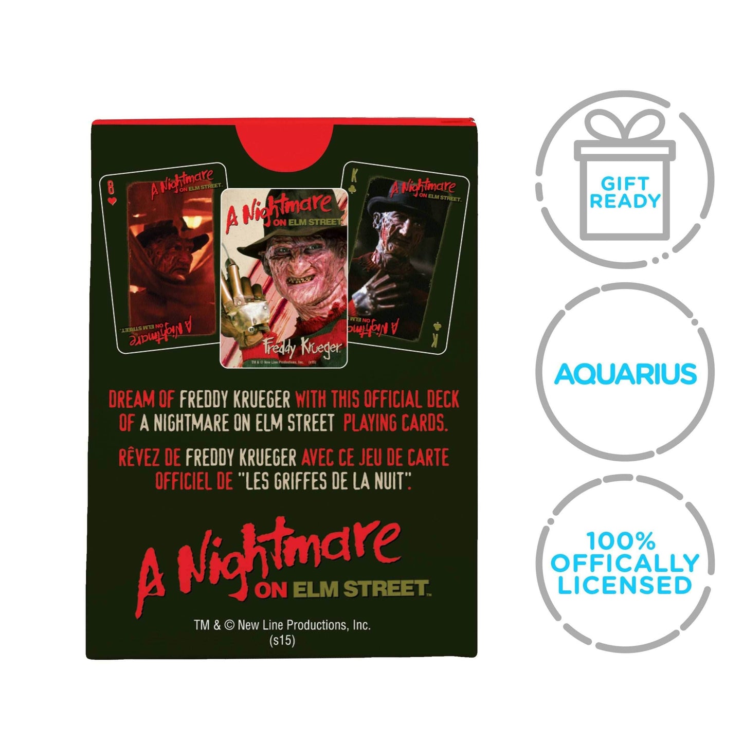 Aquarius Playing Cards: A Nightmare on Elm Street - 