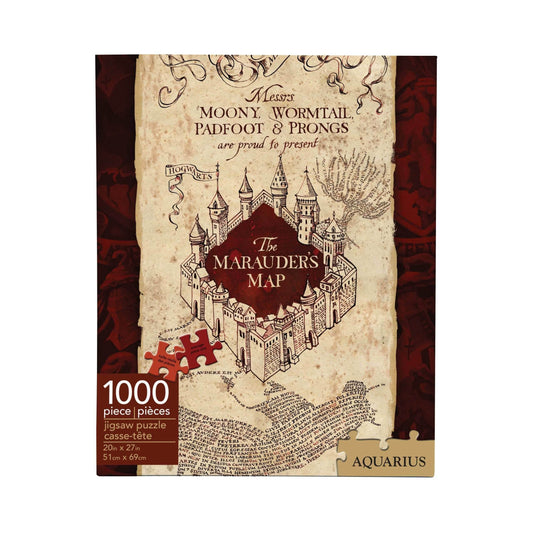 Aquarius Puzzles: Harry Potter Marauders Map - 