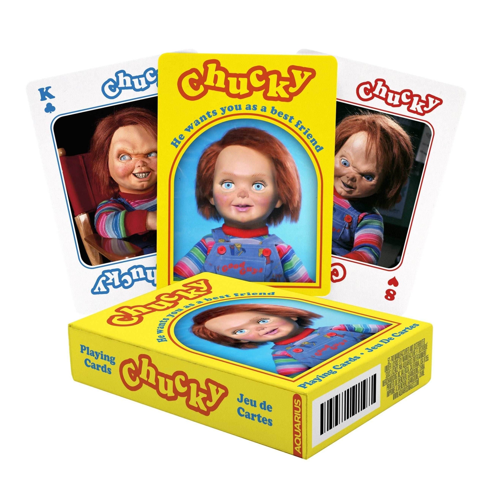 Aquarius Playing Cards: Chucky - 