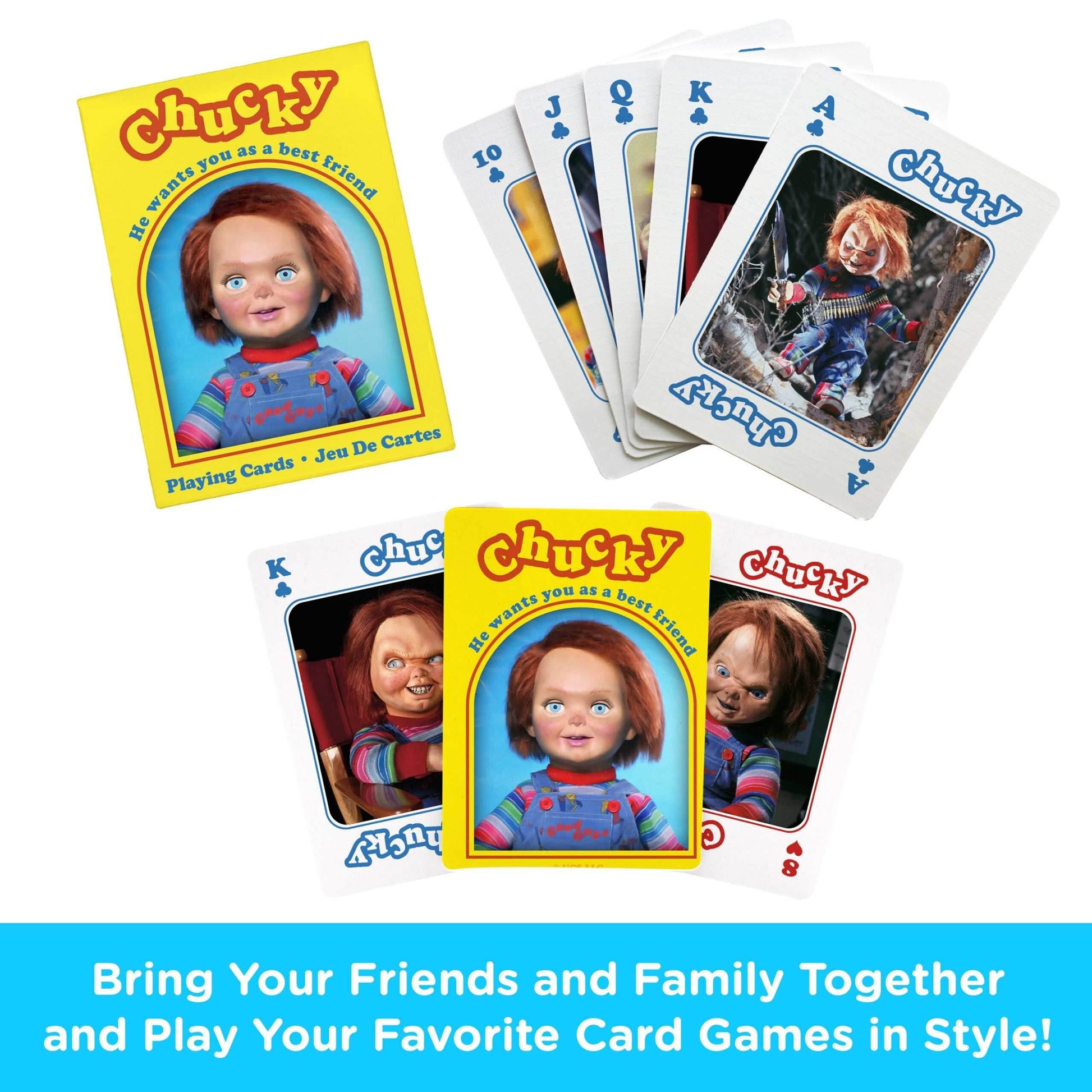 Aquarius Playing Cards: Chucky - 
