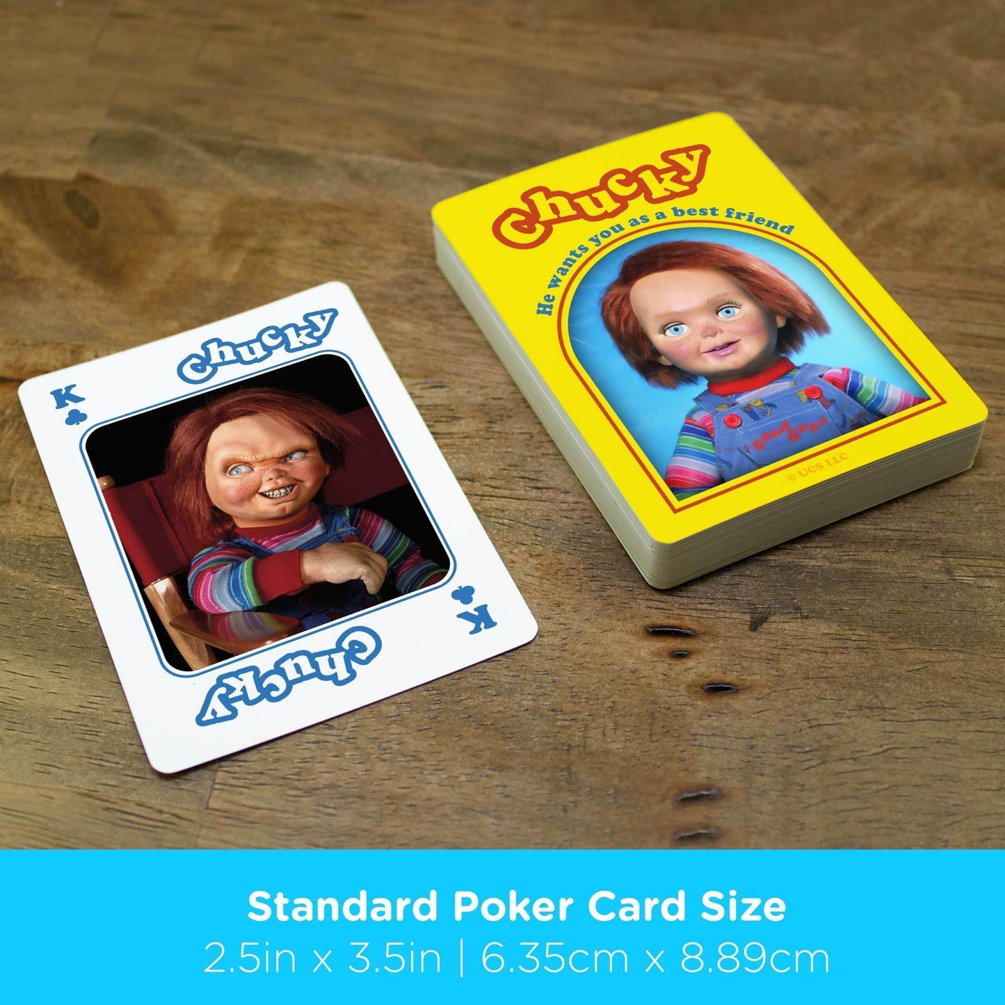 Aquarius Playing Cards: Chucky - 