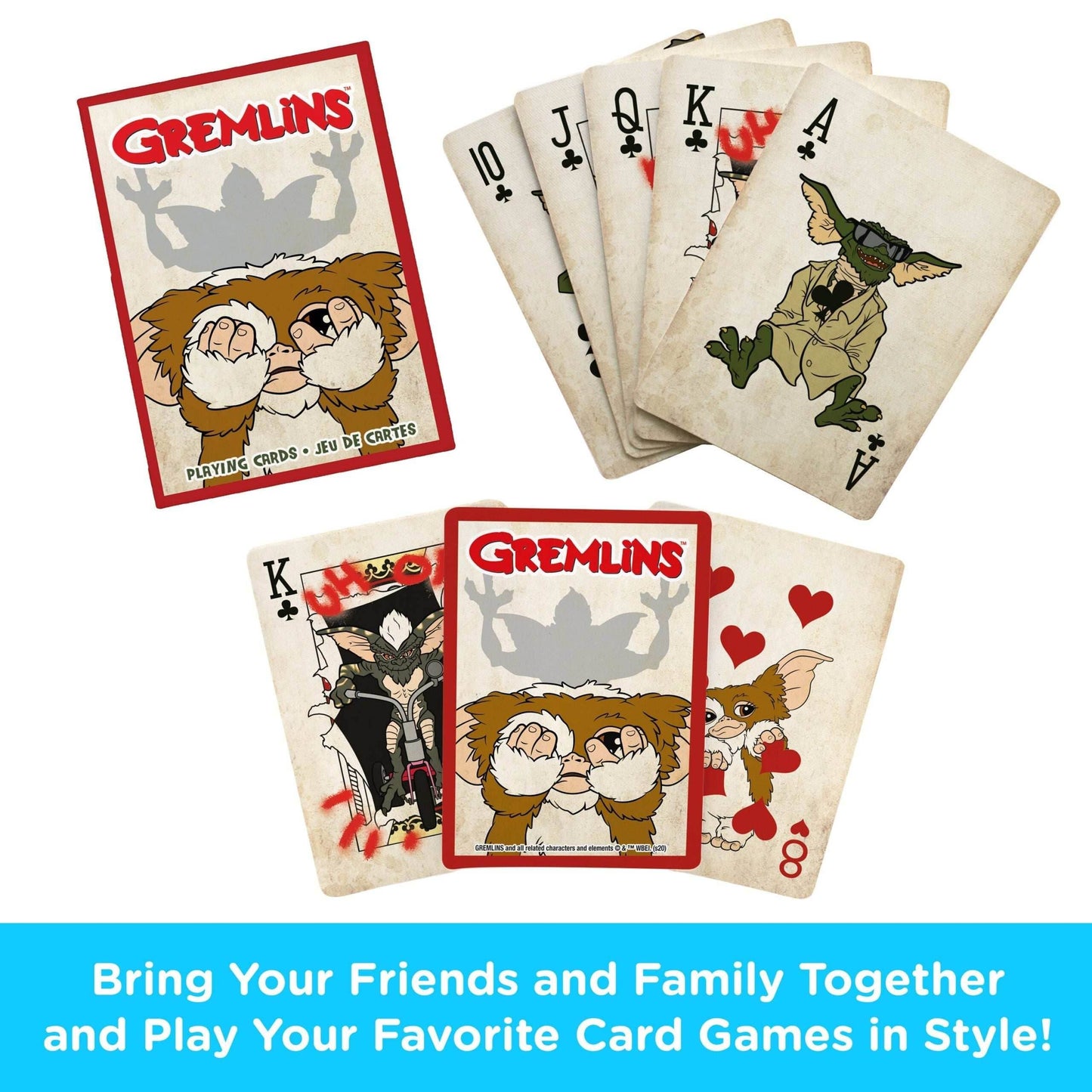 Aquarius Playing Cards: Gremlins - 