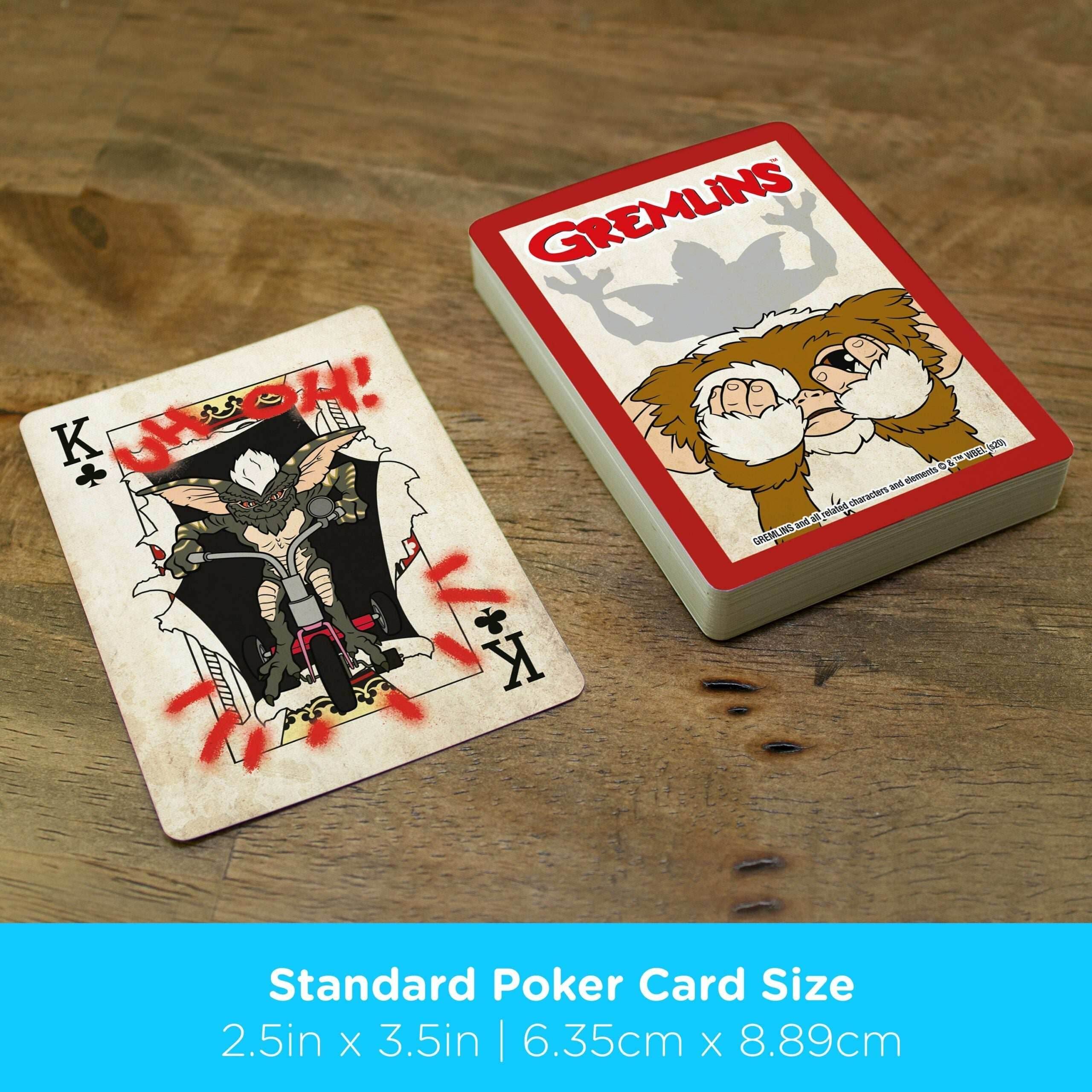 Aquarius Playing Cards: Gremlins - 