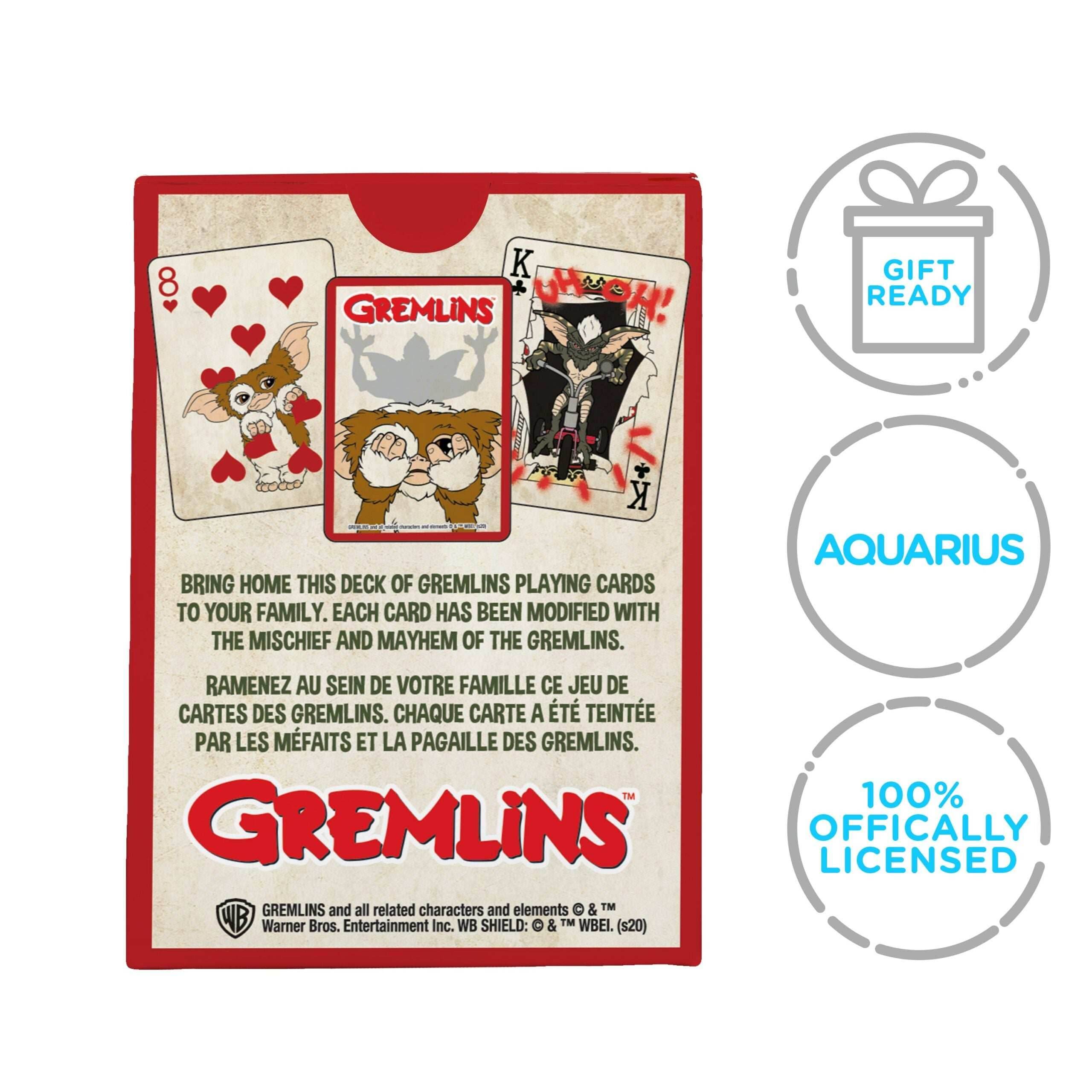 Aquarius Playing Cards: Gremlins - 