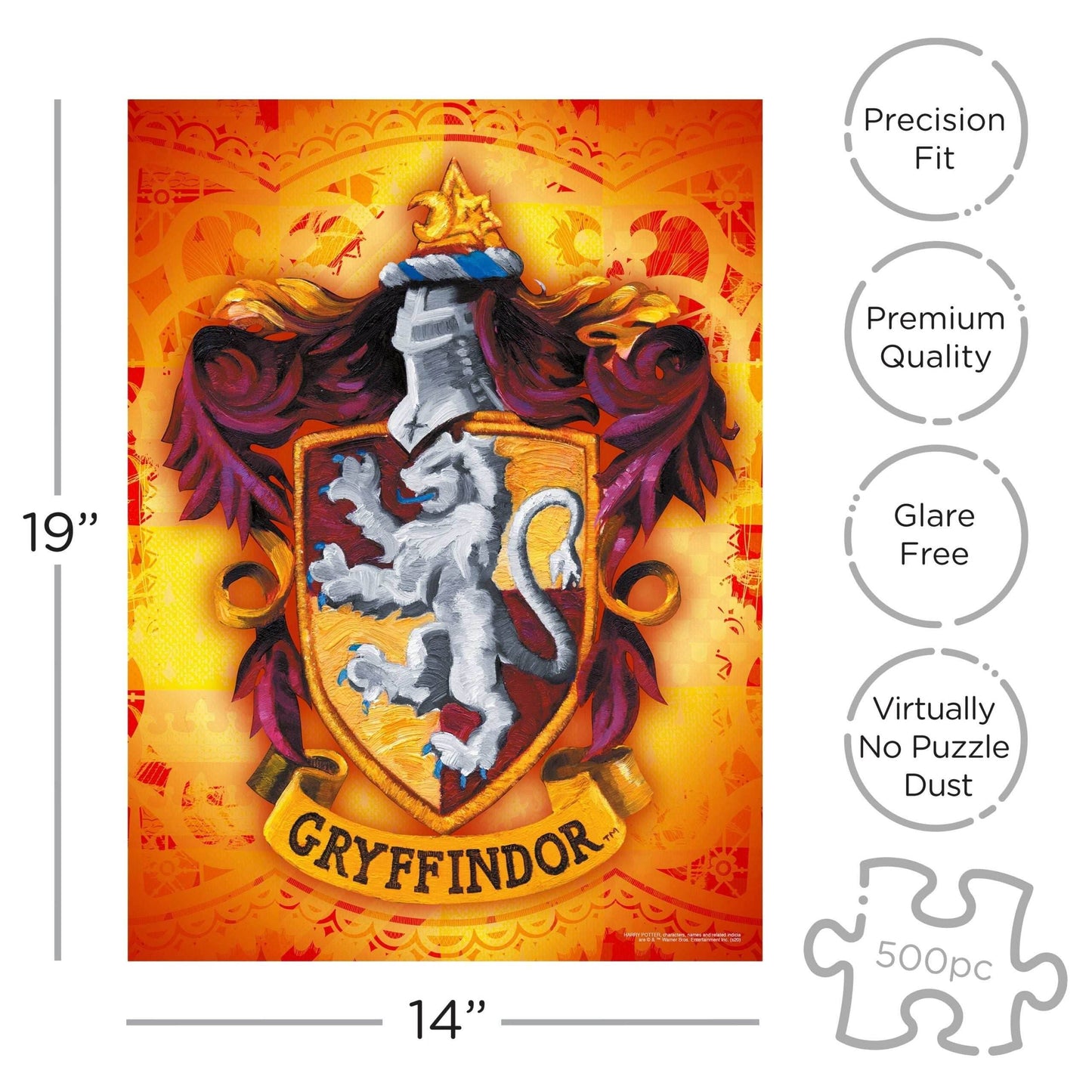 Aquarius Puzzles: Harry Potter Gryffindor - 
