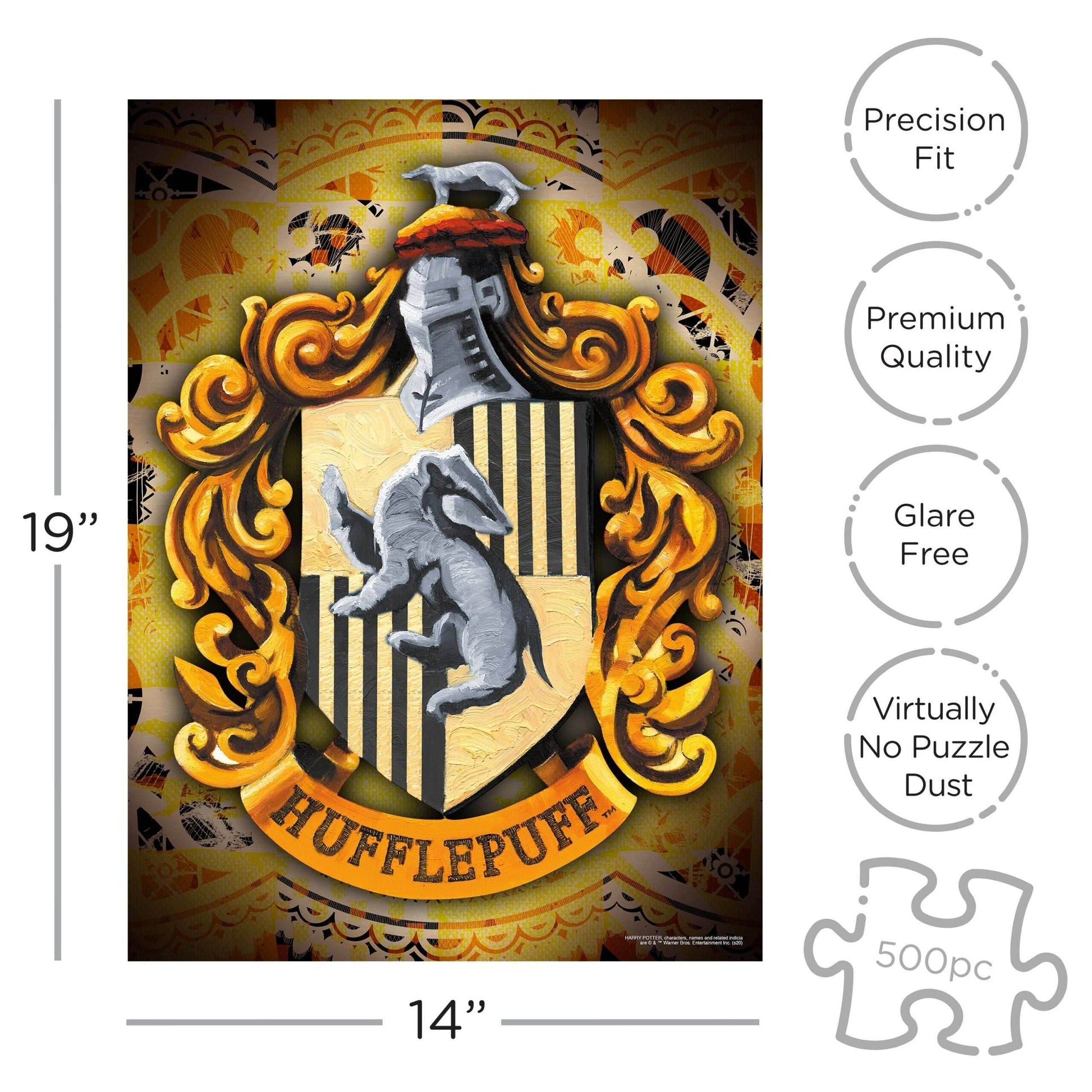 Aquarius Puzzles: Harry Potter Hufflepuff - 