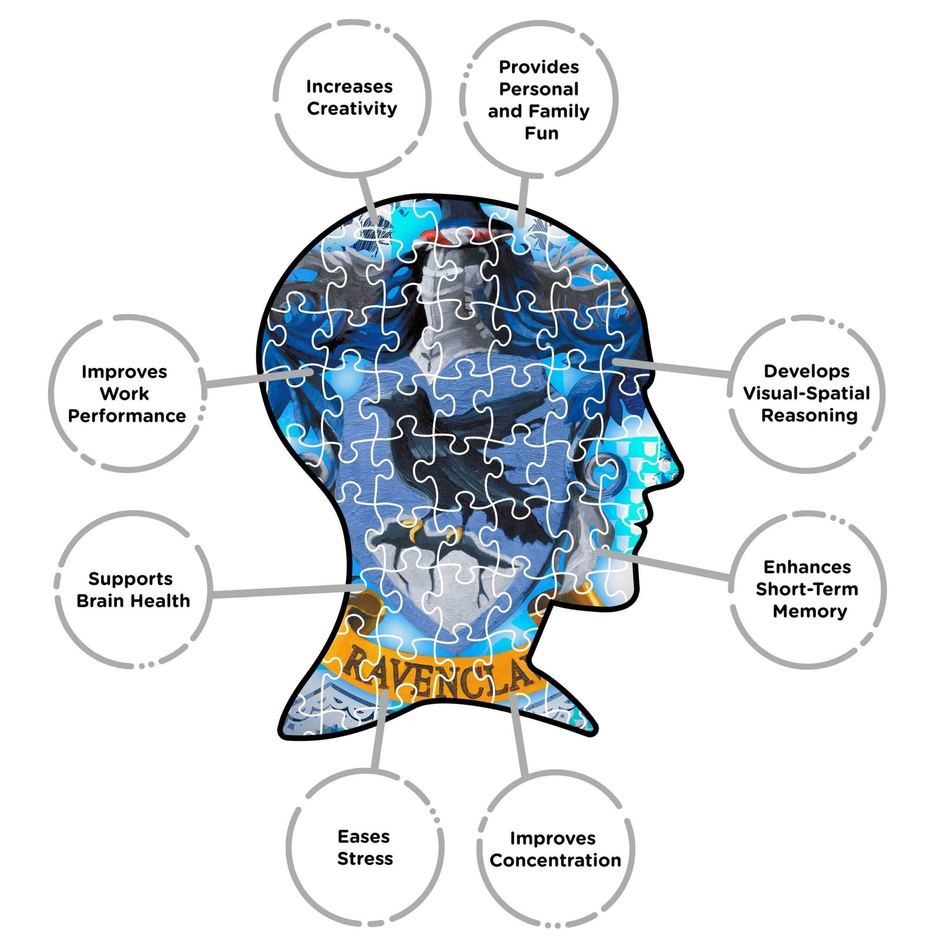 Aquarius Puzzles: Harry Potter Ravenclaw - 