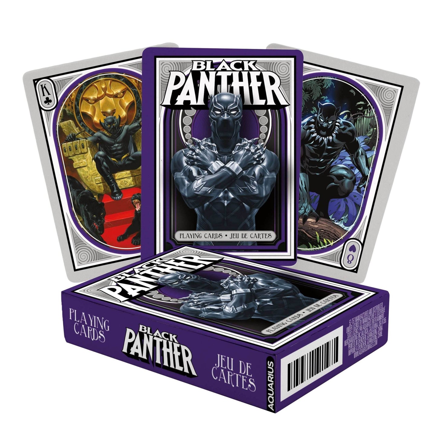 Aquarius Playing Cards: Marvel - Black Panther Nouveau - 