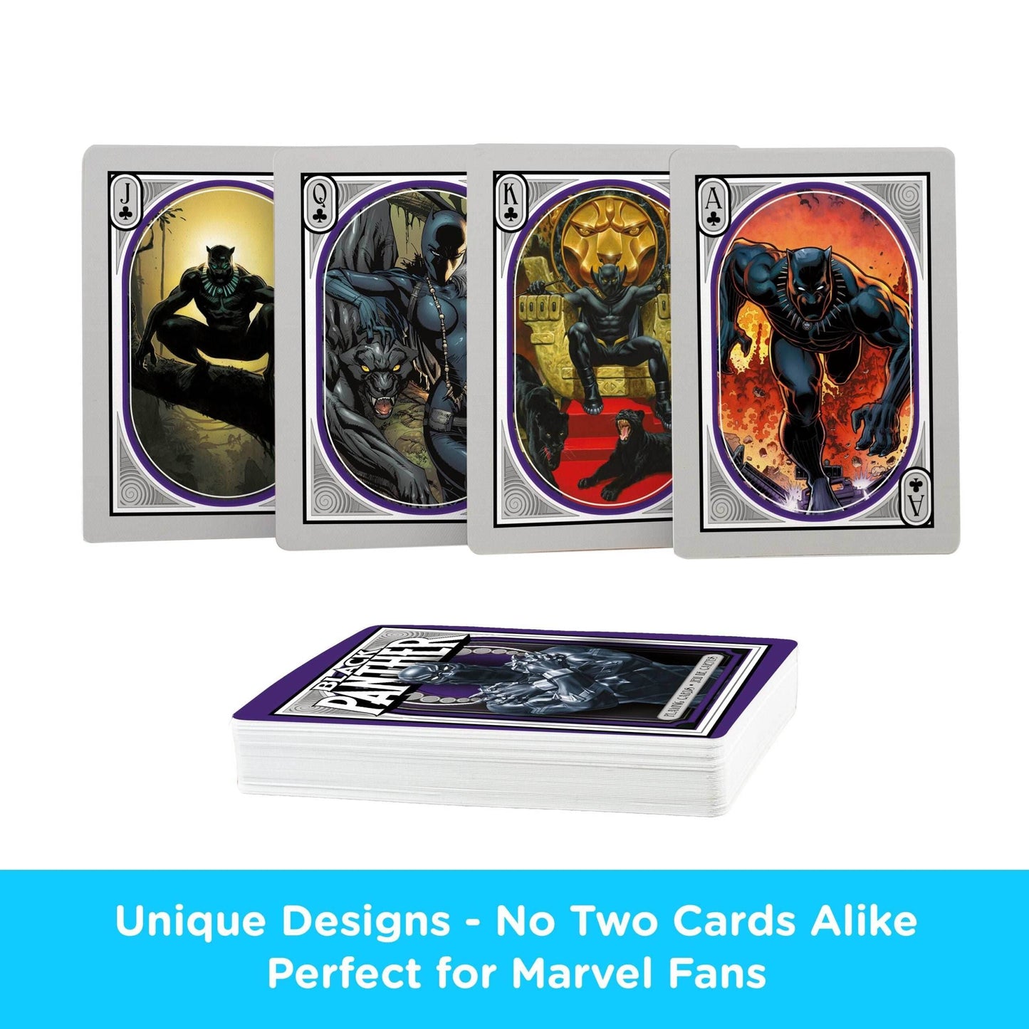 Aquarius Playing Cards: Marvel - Black Panther Nouveau - 
