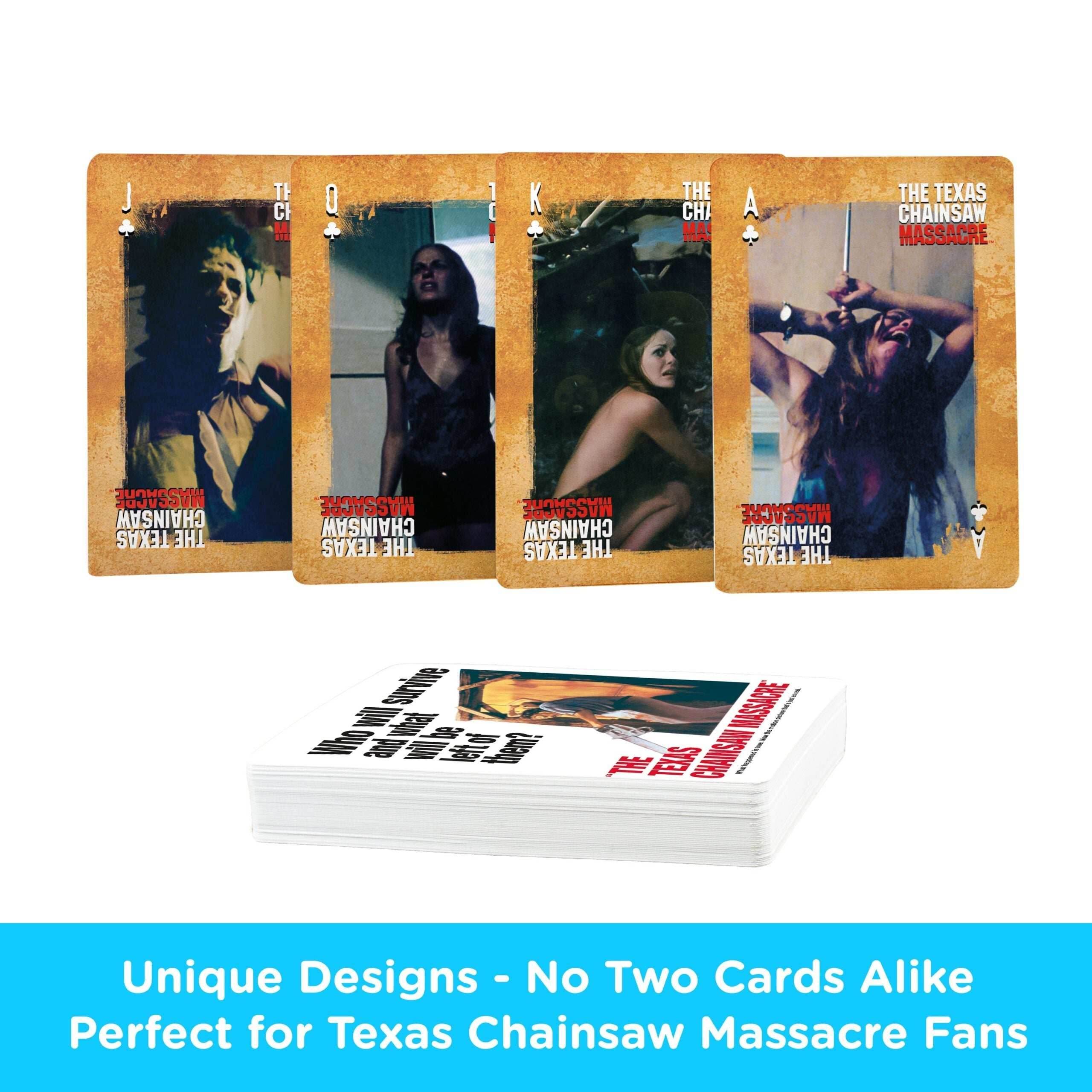 Aquarius Playing Cards: Texas Chainsaw Massacre - 