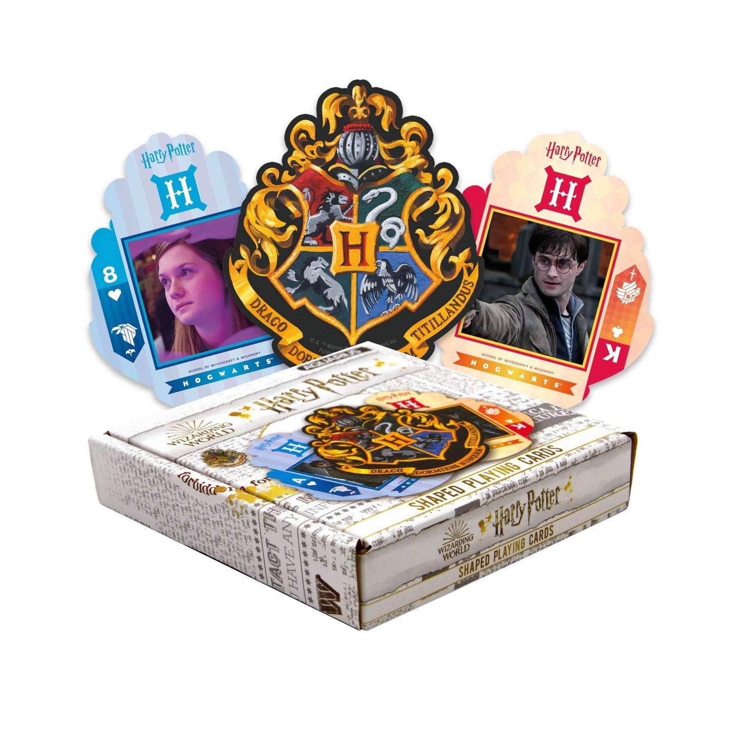 Aquarius Playing Cards: Harry Potter Shaped Cards - 