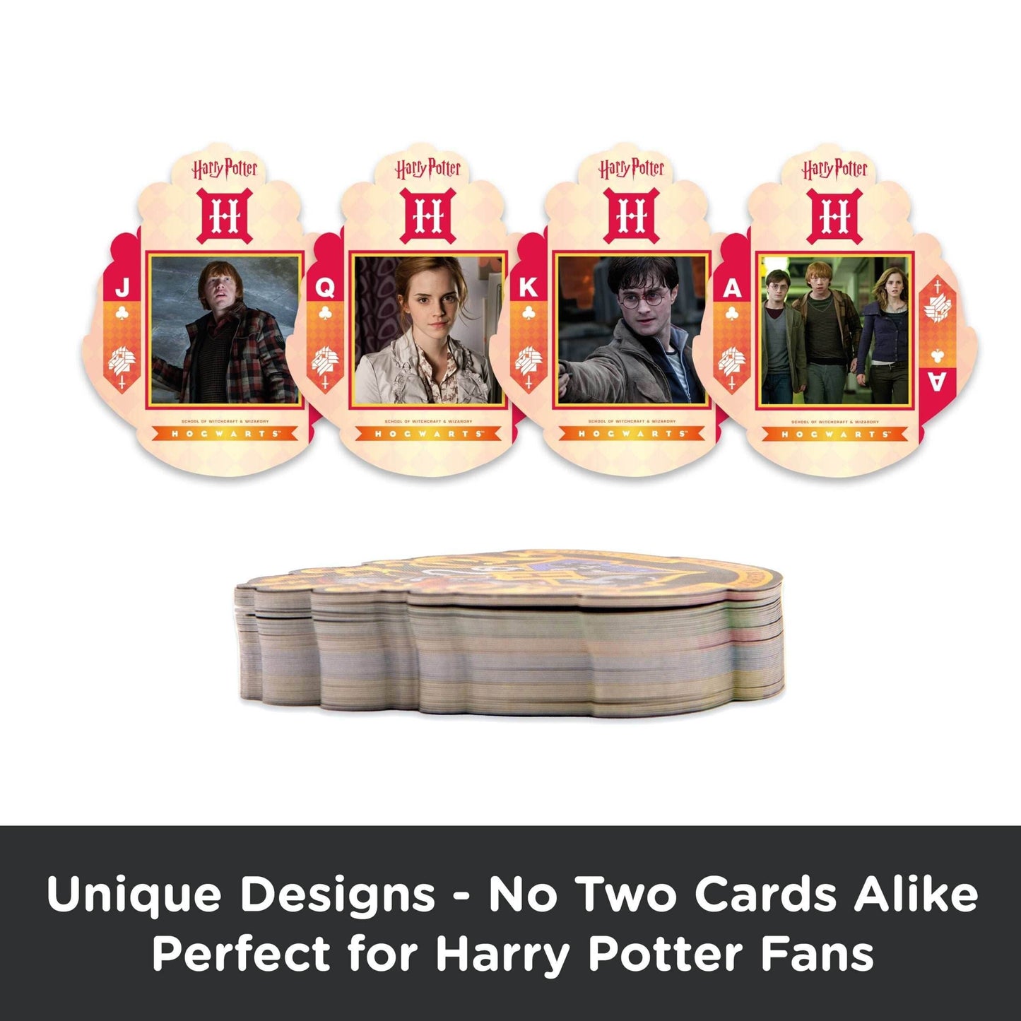 Aquarius Playing Cards: Harry Potter Shaped Cards - 