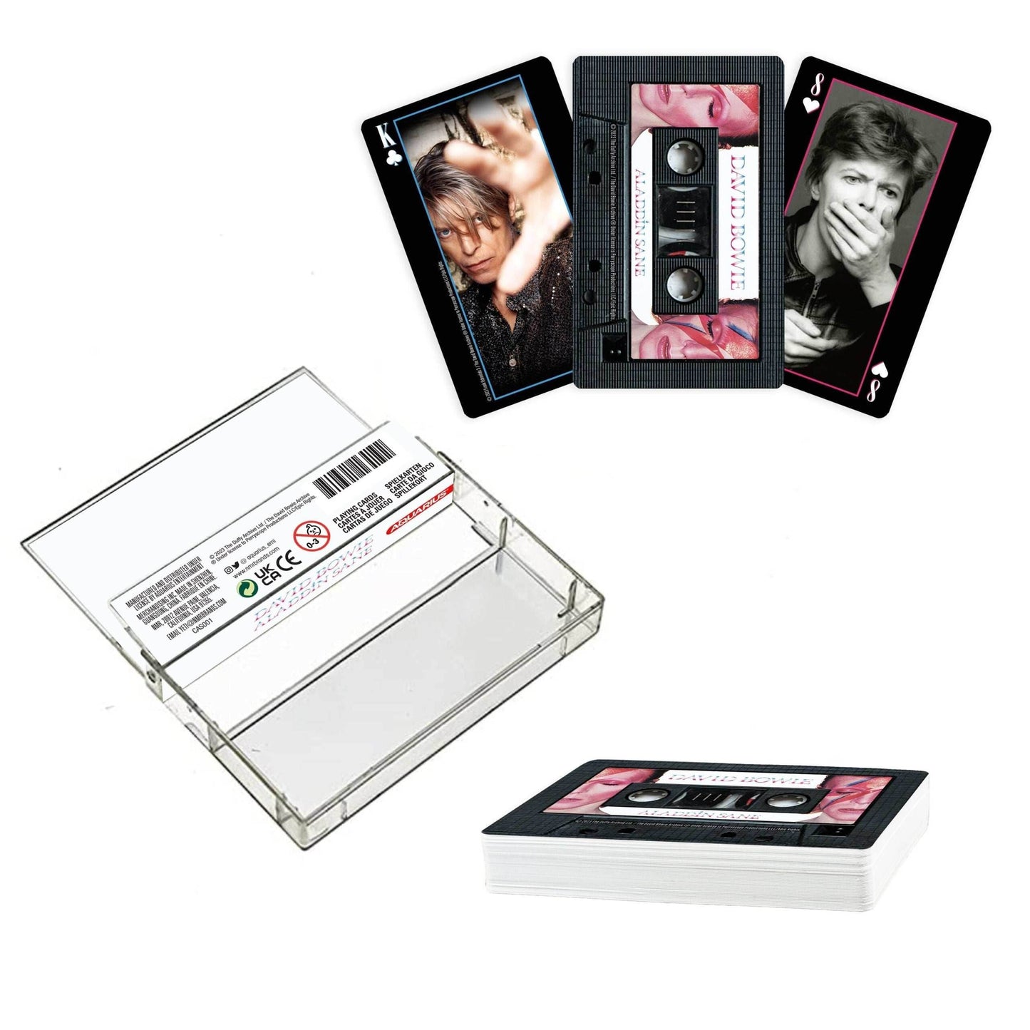 Aquarius Playing Cards: David Bowie Cassette - 