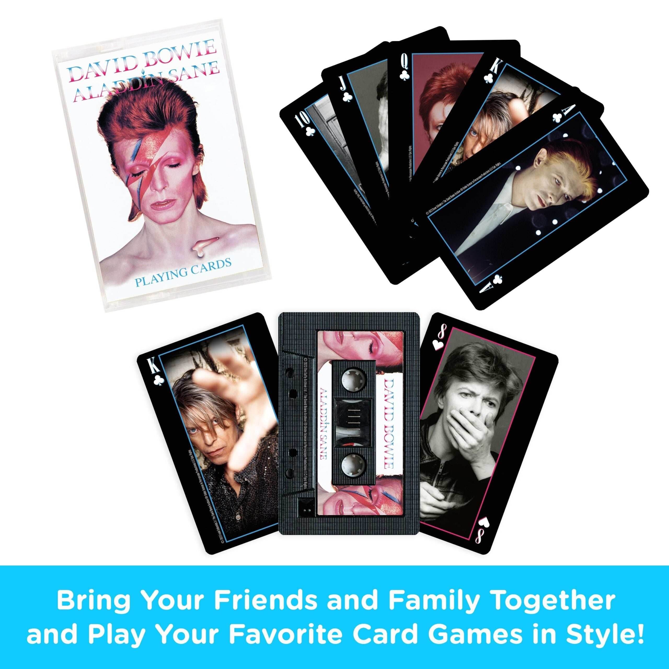 Aquarius Playing Cards: David Bowie Cassette - 