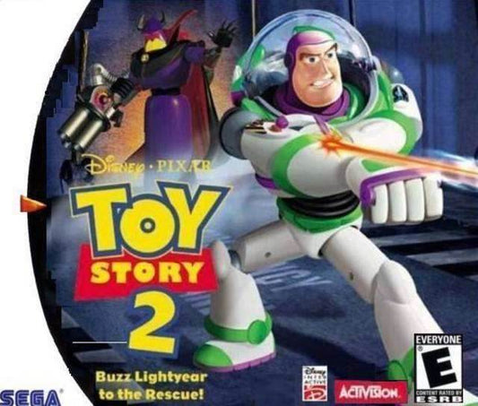 Toy Story 2 Buzz Lightyear to the Rescue (Sega Dreamcast) - Game Manual Only