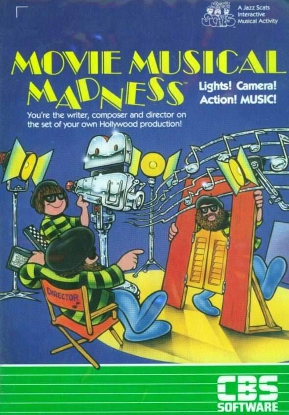 Movie Musical Madness (Atari 400/800) - Game Only