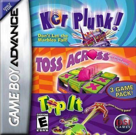 Kerplunk / Toss Across / Tip It (Gameboy Advance) - Game Manual Only