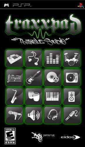 Traxxpad Portable Studio (PSP) - Game Manual Only