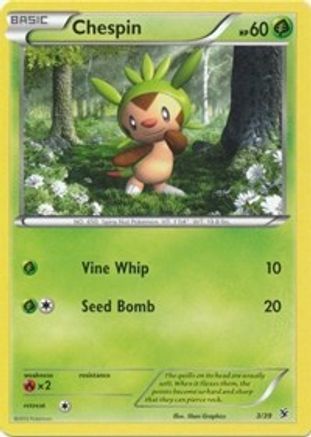 Chespin 003/39 - Kalos Starter Set