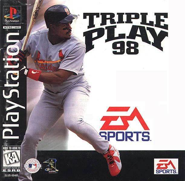 Triple Play 98 (Playstation) - Game Manual Only