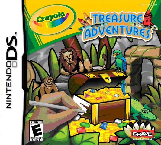 Crayola Treasure Adventures (Nintendo DS) - Game Manual Only