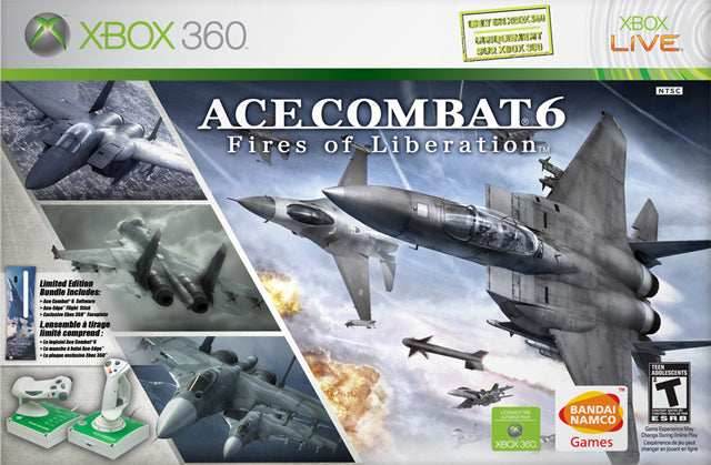 Ace Combat 6: Fires of Liberation Bundle (Xbox 360) - Game Manual Only