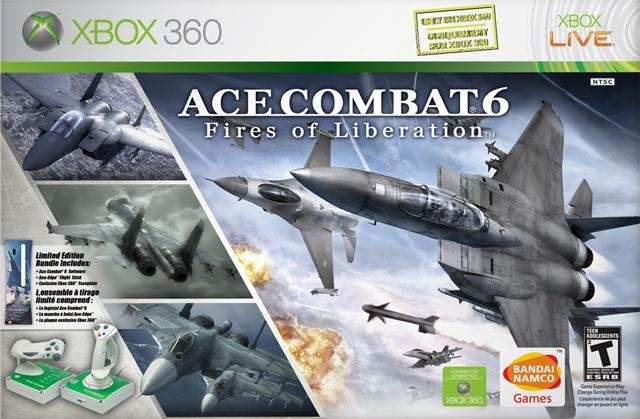 Ace Combat 6: Fires of Liberation Bundle (Xbox 360) - Game Manual Only