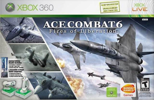 Ace Combat 6: Fires of Liberation Bundle (Xbox 360) - Game Manual Only