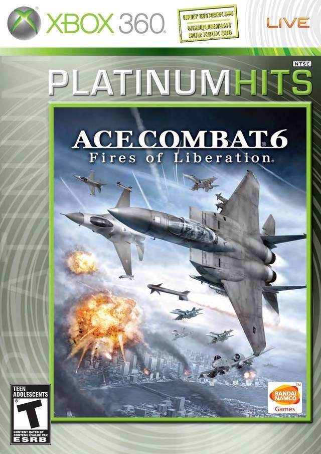 Ace Combat 6: Fires of Liberation (Platinum Hits) (Xbox 360) - Game Manual Only