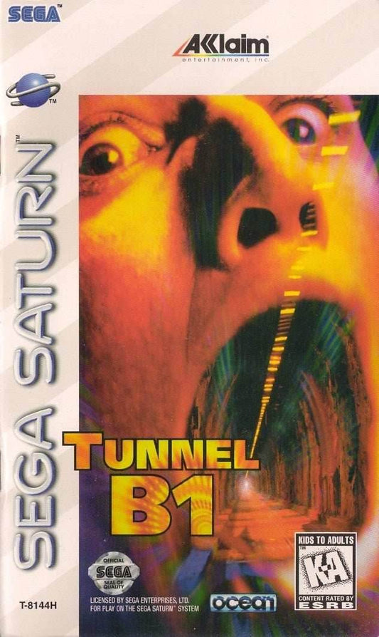 Tunnel B1 (Sega Saturn) - Game Manual Only